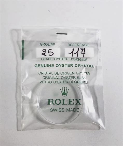 genuine rolex crystal.